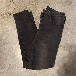 Black label skinny jeans